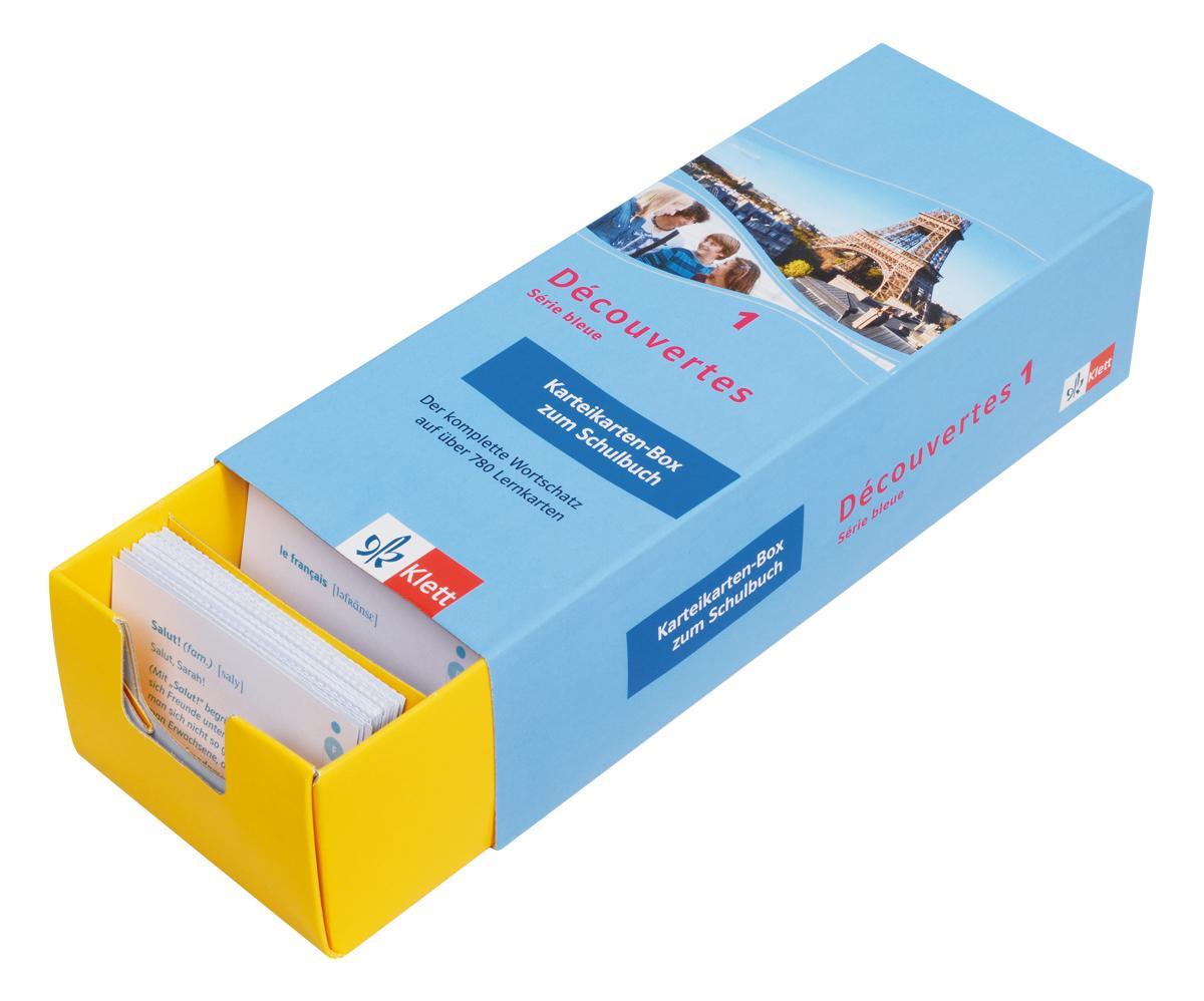 Buchcover: Vokabel-Lernbox zum Schulbuch Französisch-Deutsch