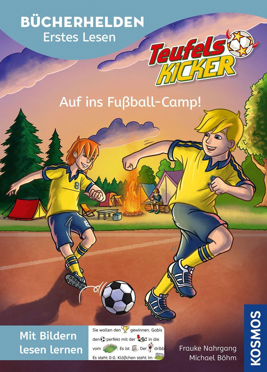 Nahrgang, Frauke/Teufelskicker, Bücherhelden Erstes Lesen, Auf ins Fußball-Camp!