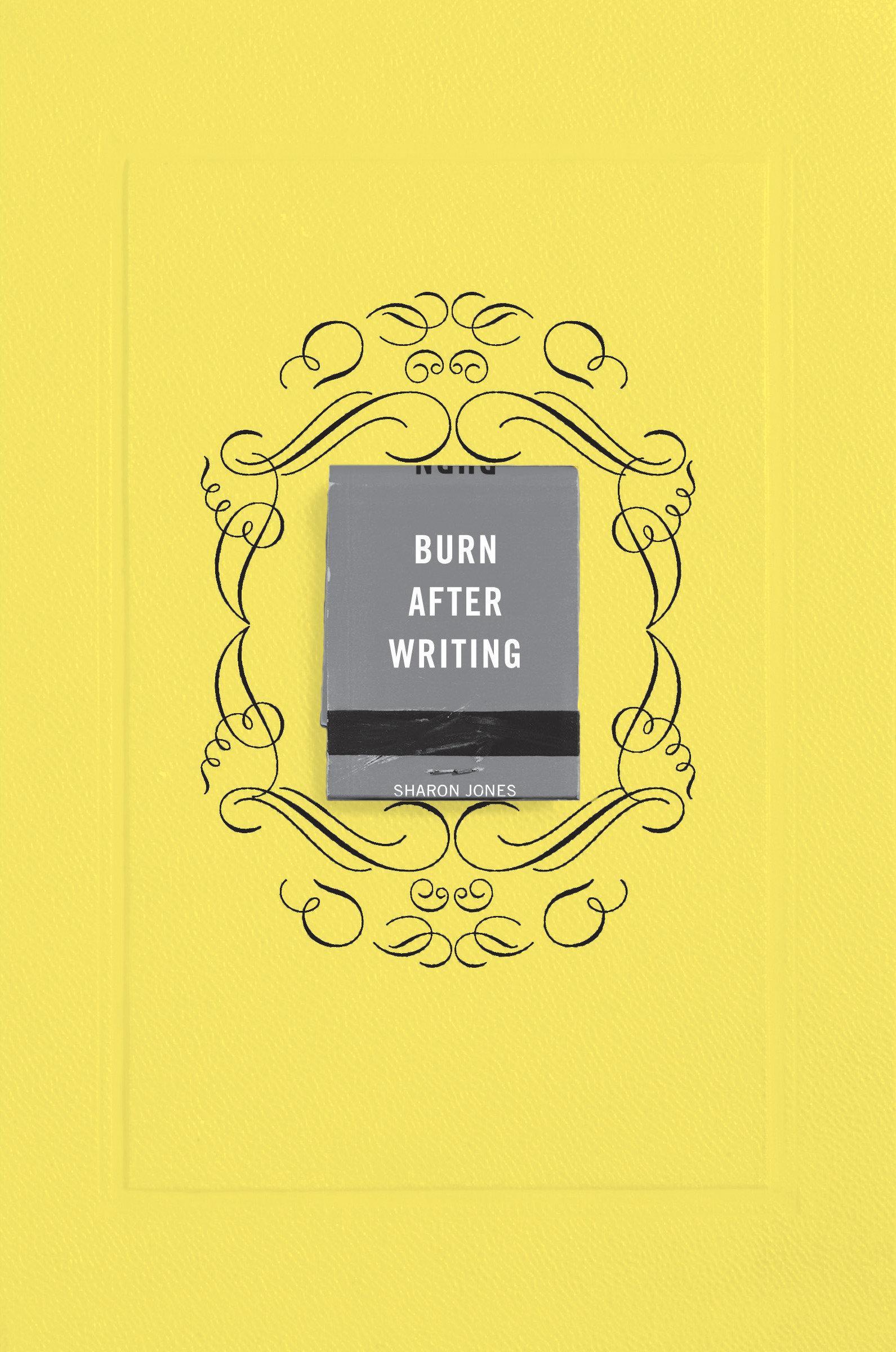 Buchcover: Burn After Writing (Yellow)