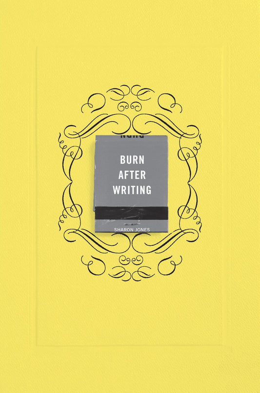 Buchcover: Burn After Writing (Yellow)