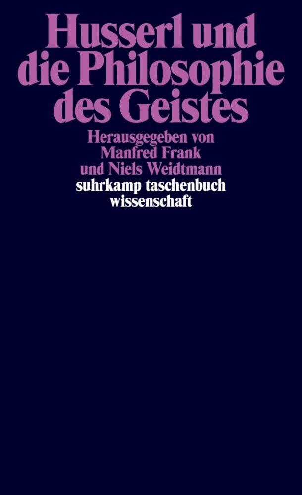 Buchcover: Husserl und die Philosophie des Geistes