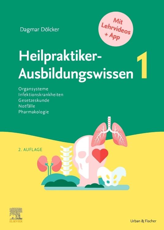 Buchcover: Heilpraktiker-Ausbildungswissen Band 1