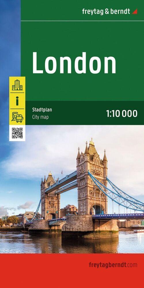 London, Stadtplan 1:10.000, freytag & berndt