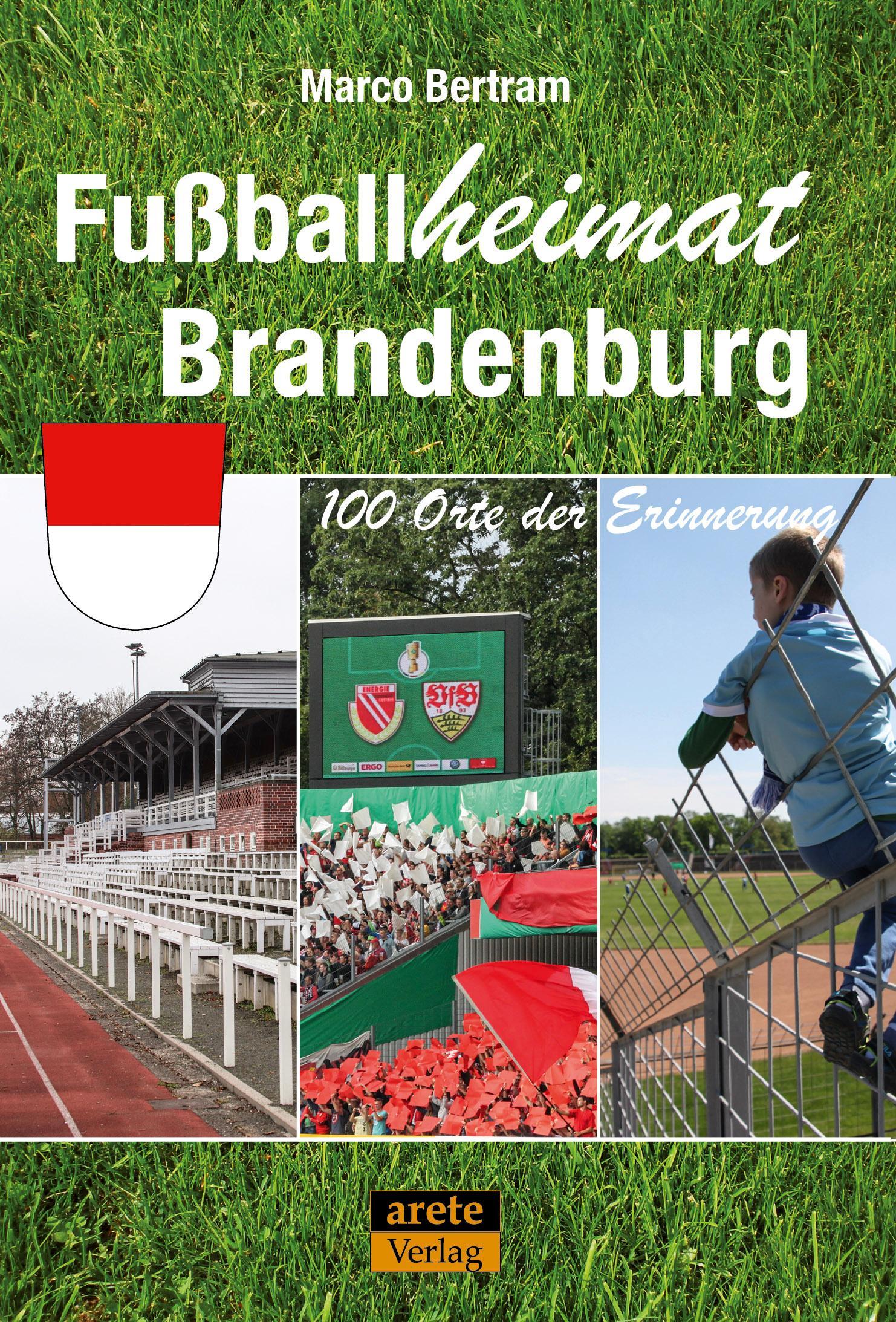Buchcover: Fußballheimat Brandenburg