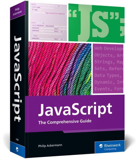 Buchcover: JavaScript