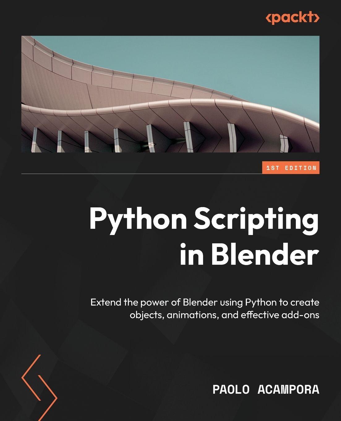 Buchcover: Python Scripting in Blender