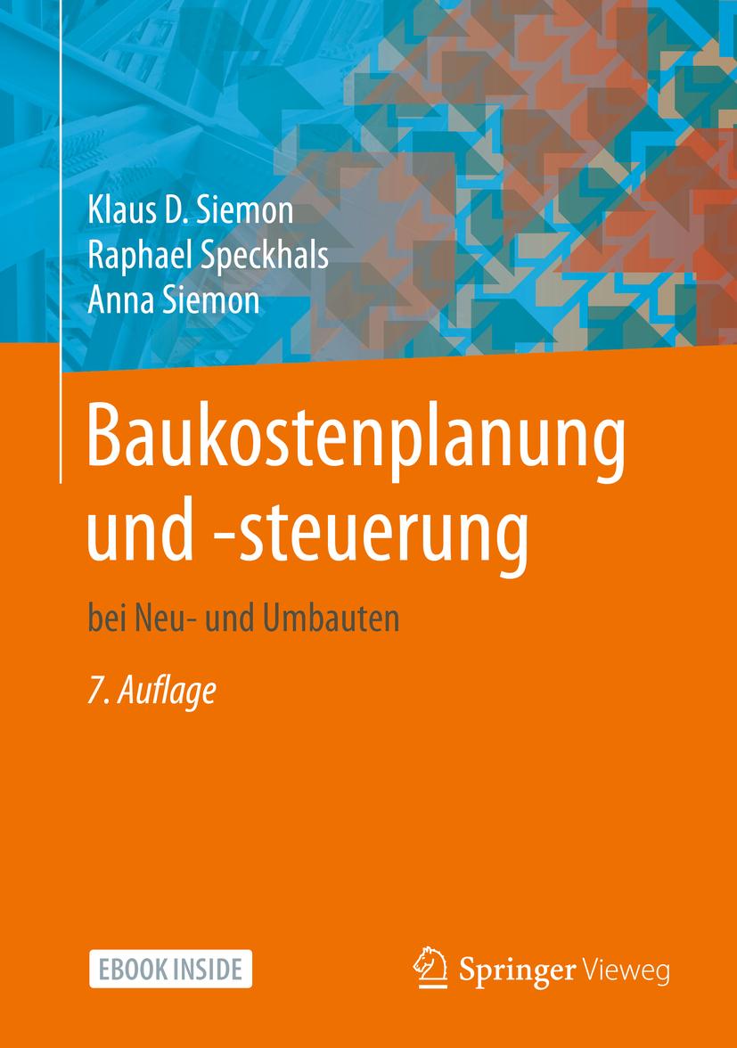 Buchcover: Baukostenplanung und -steuerung