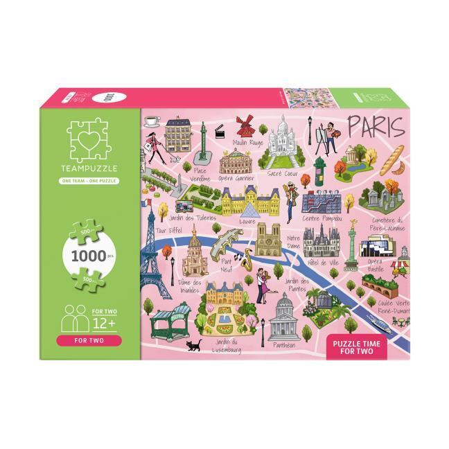 Buchcover: Paris - Puzzle Time for Two