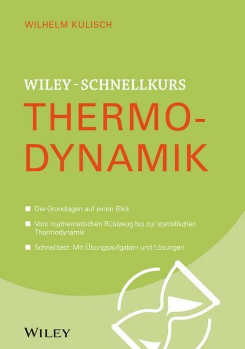 Buchcover: Wiley-Schnellkurs Thermodynamik