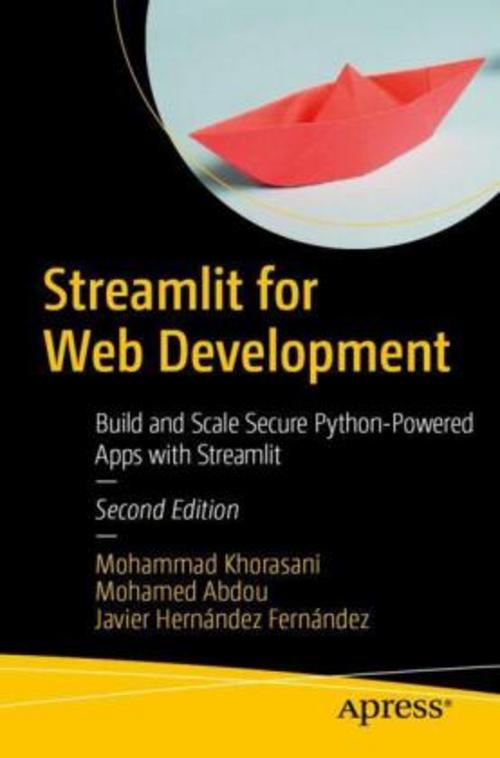 Buchcover: Streamlit for Web Development