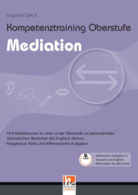 Kompetenztraining Oberstufe - Mediation