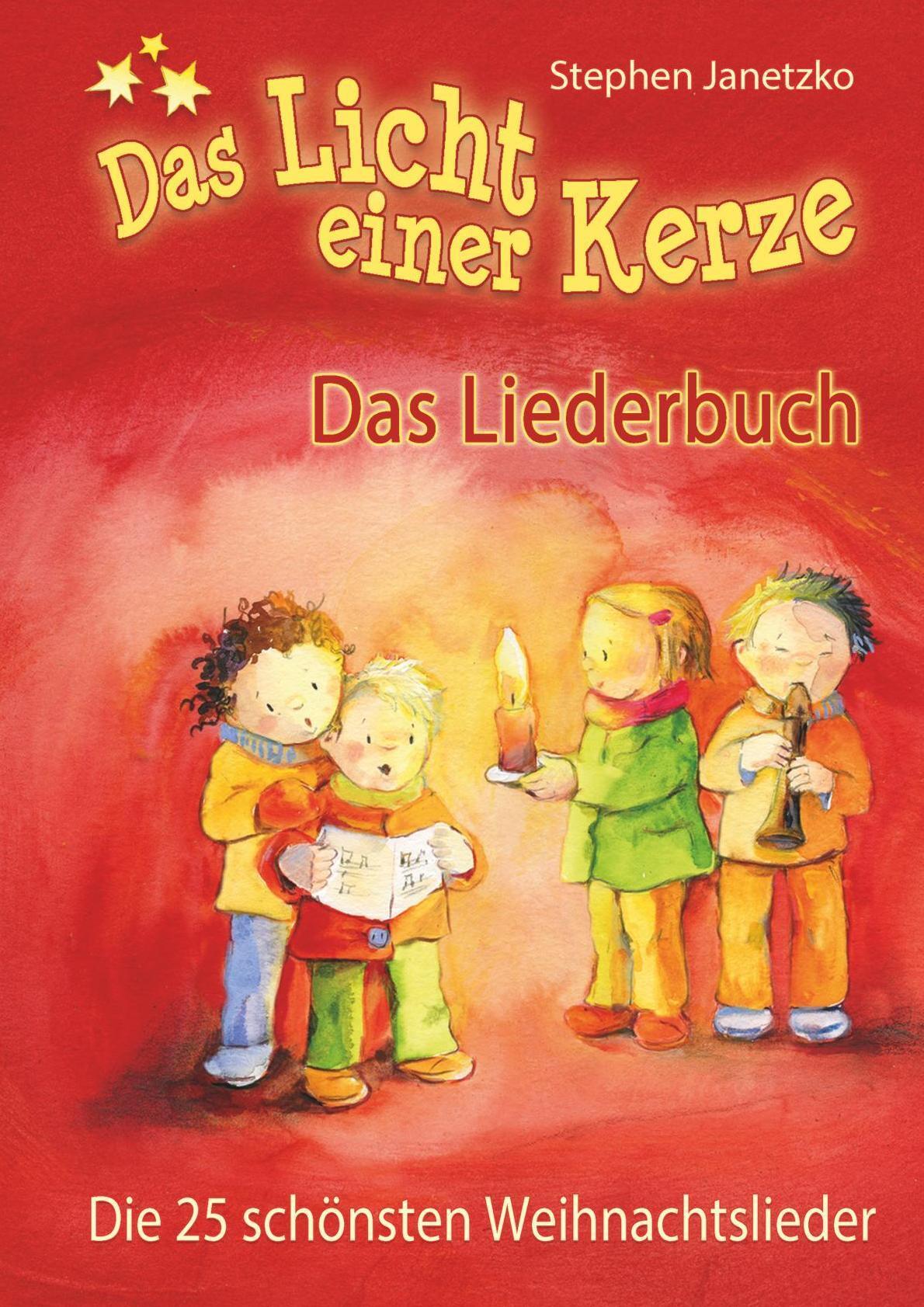 Buchcover: Das Licht einer Kerze - Die 25 schönsten Weihnachtslieder