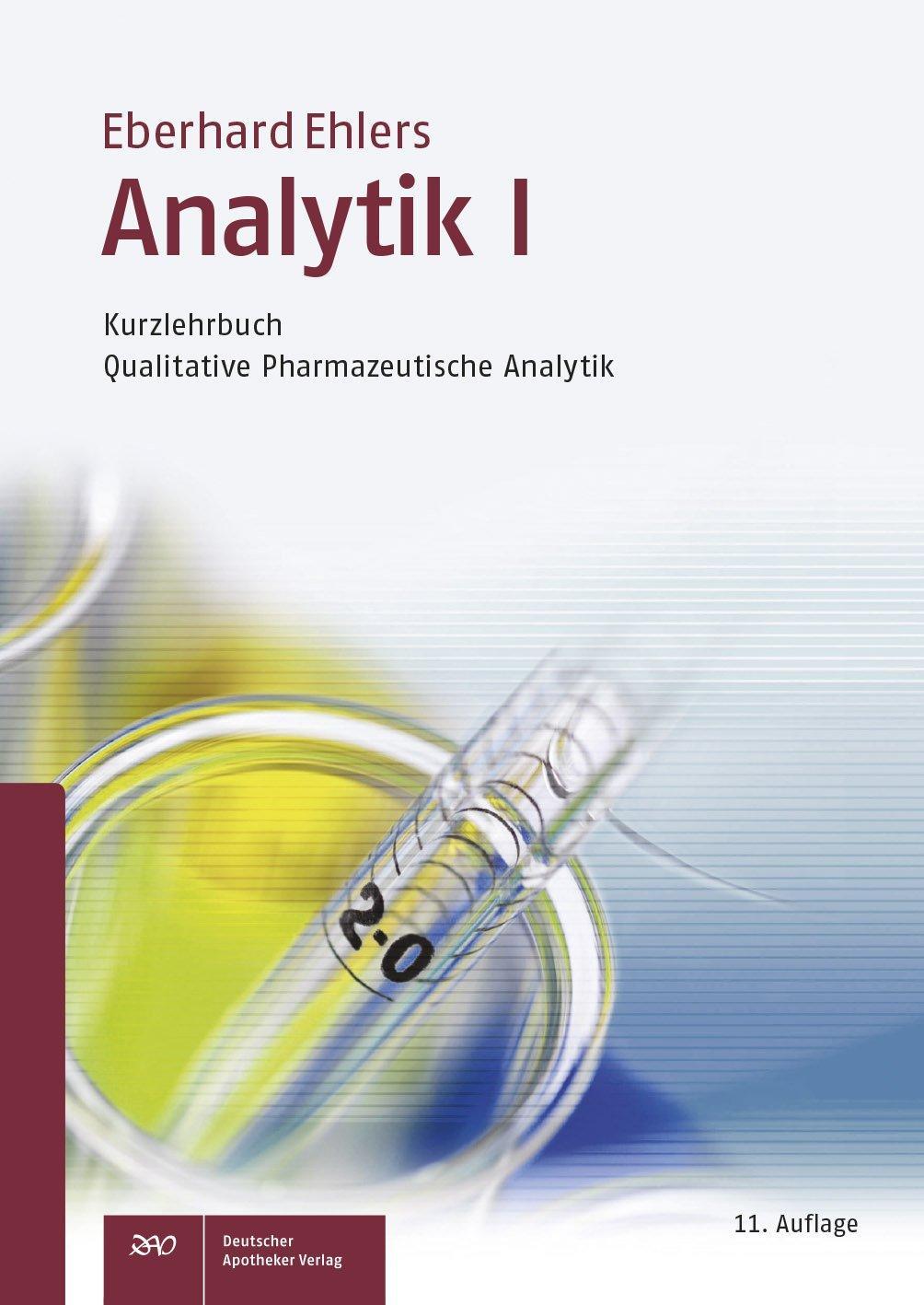 Buchcover: Analytik I - Kurzlehrbuch