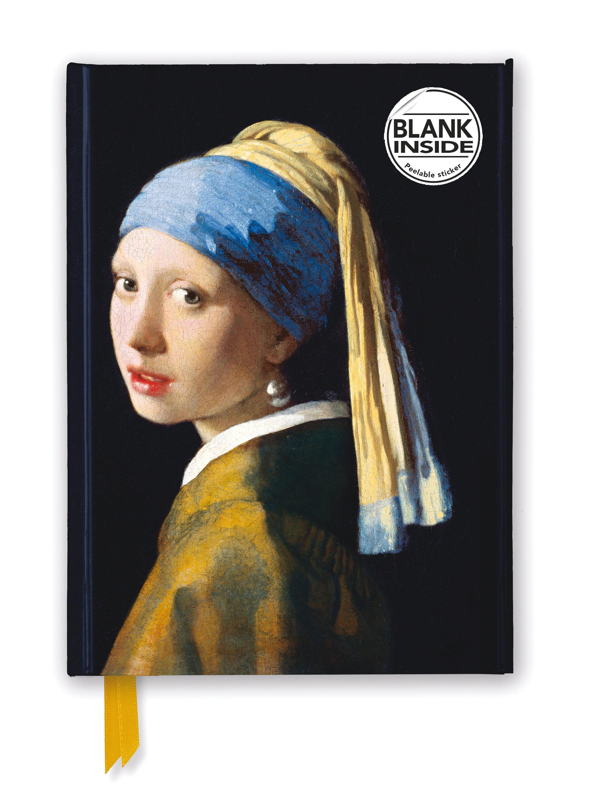 Buchcover: Johannes Vermeer: Girl with a Pearl Earring (Foiled Blank Journal)