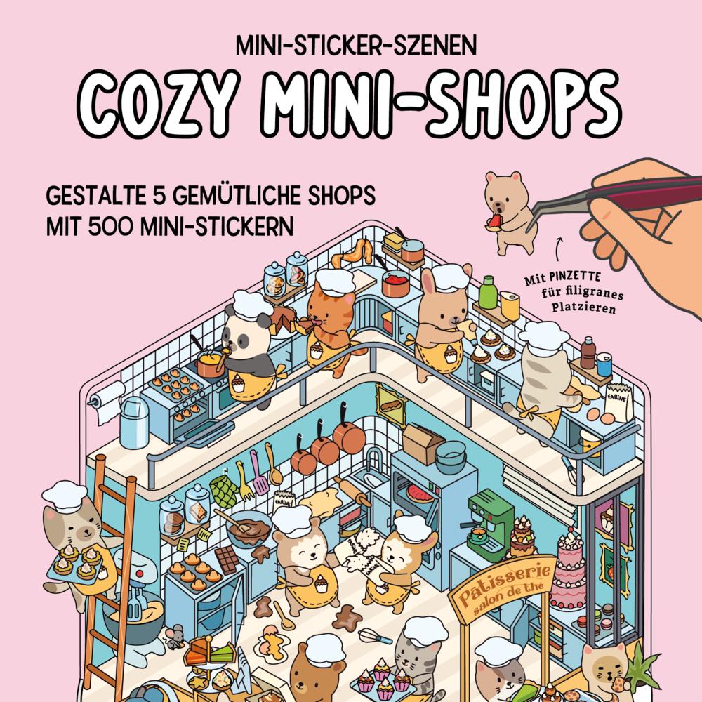 Mini-Sticker-Szenen - Cozy Mini-Shops