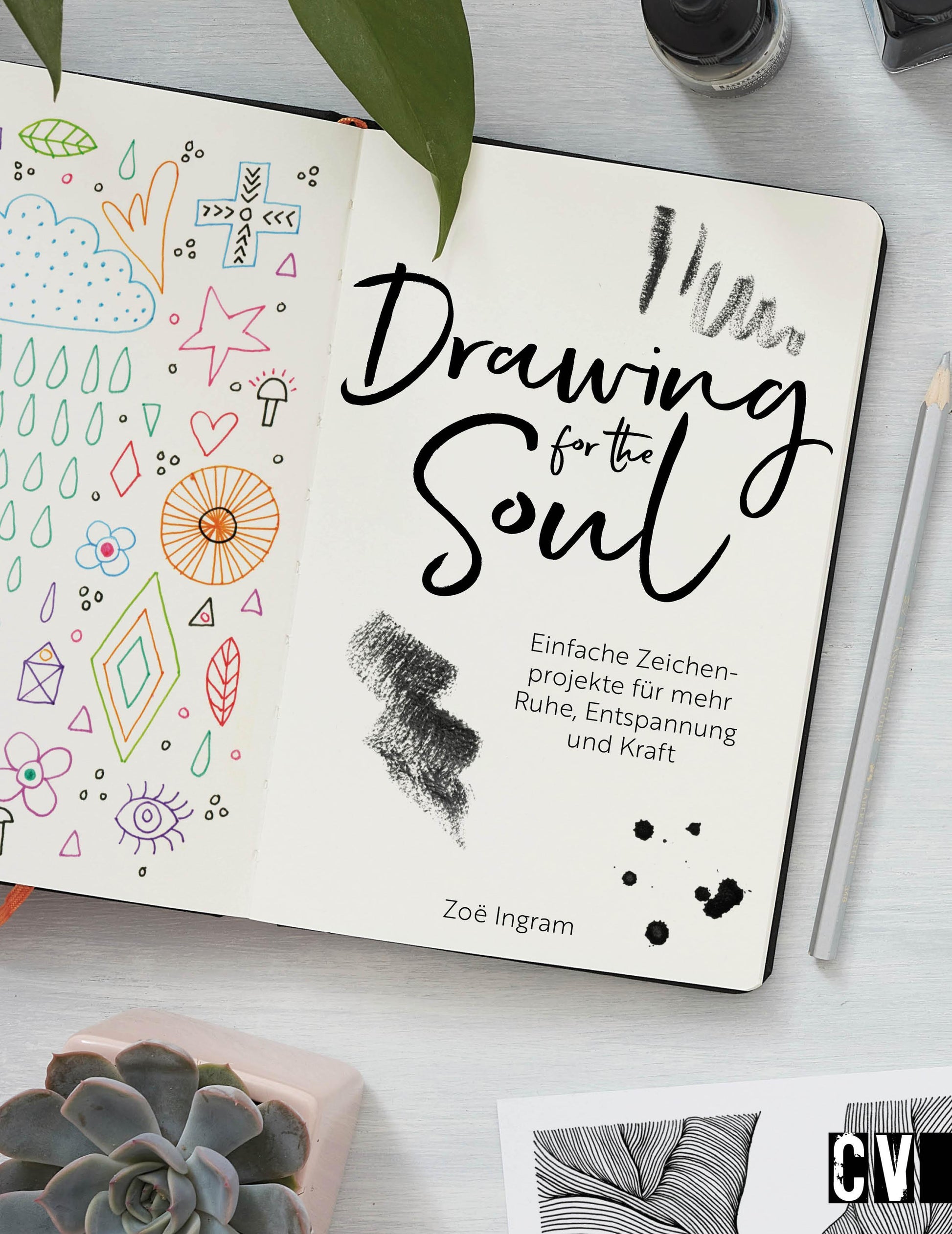 Buchcover: Drawing for the Soul