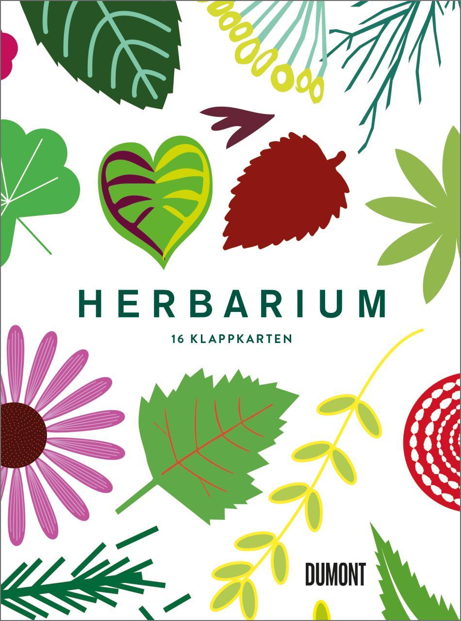 Buchcover: Herbarium, 16 Klappkarten