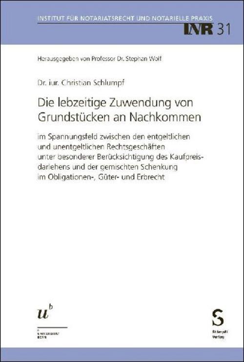 Die lebzeitige Zuwendung von Grundstücken an Nachkommen