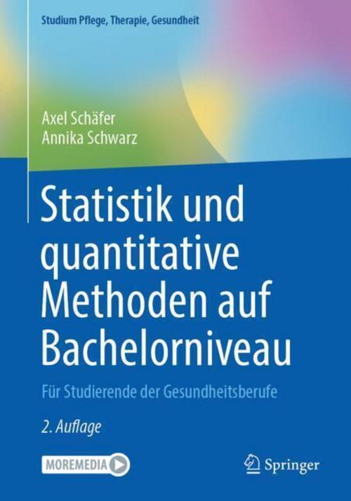 Buchcover: Statistik und quantitative Methoden auf Bachelorniveau