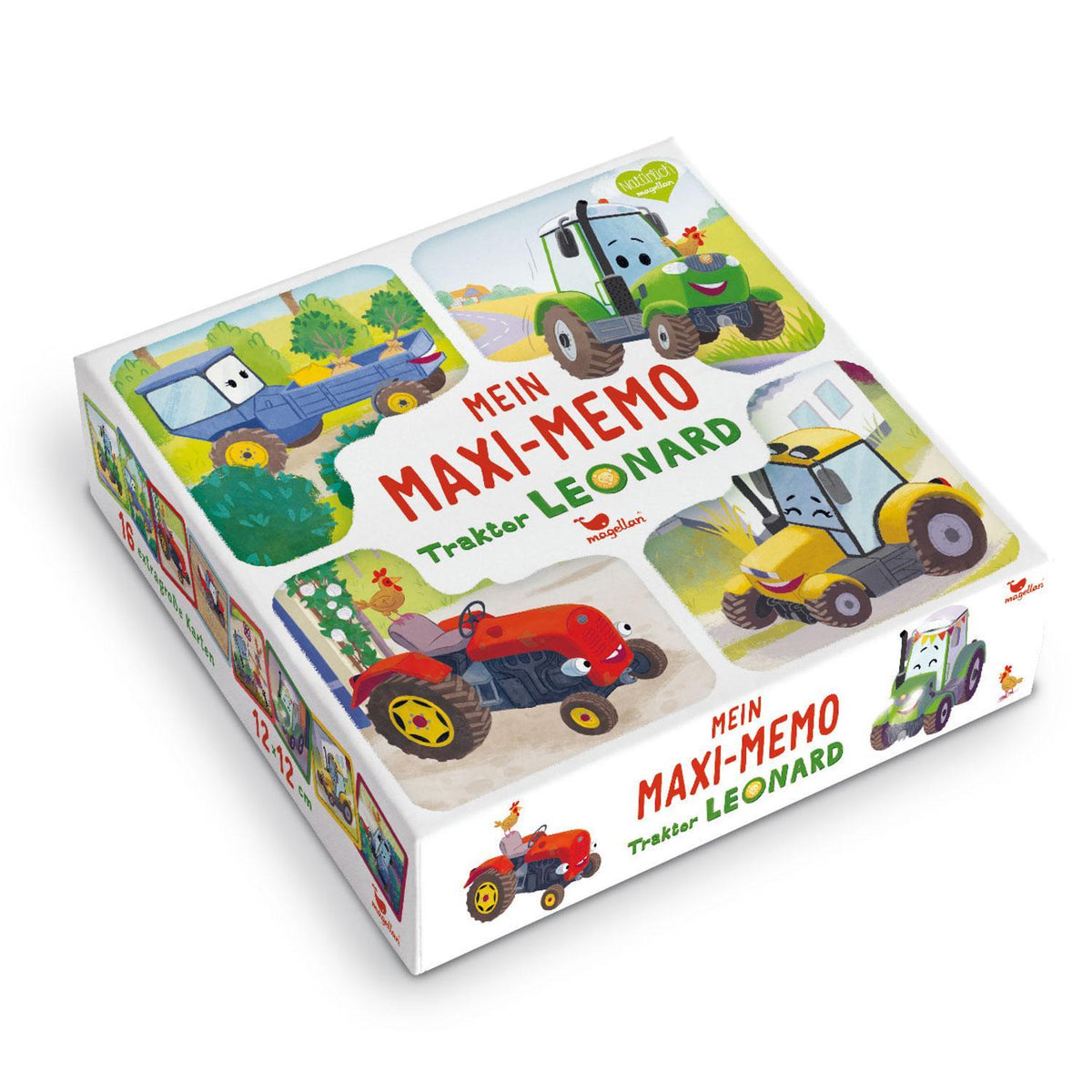 Buchcover: Mein Maxi-Memo - Traktor Leonard