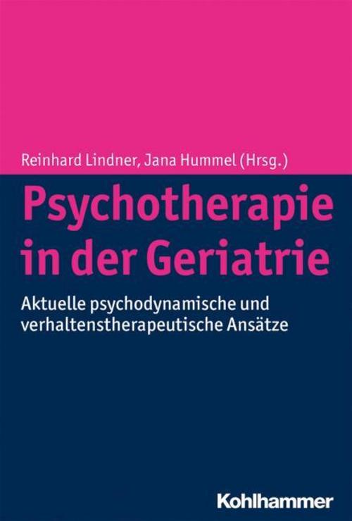 Buchcover: Psychotherapie in der Geriatrie