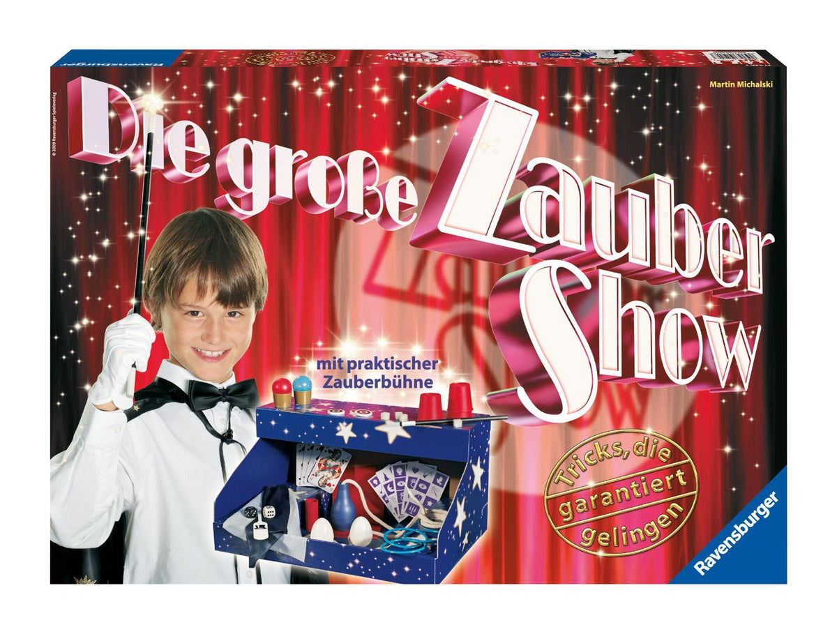 Die große Zaubershow - Kinderspiel ab 8 Jahre