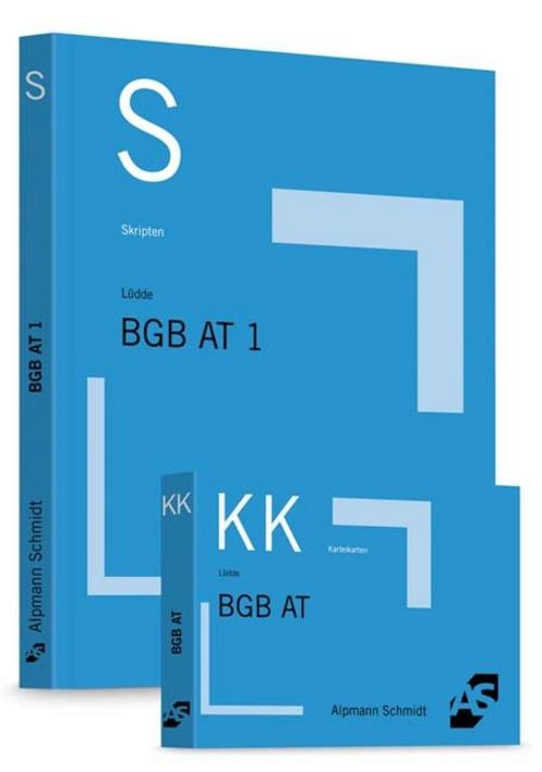 Buchcover: Paket Alpmann, Skript BGB AT 1+ Karteikarten BGB AT 1