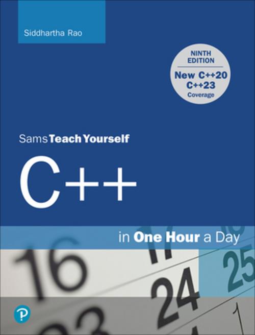 Buchcover: C++ in One Hour a Day, Sams Teach Yourself