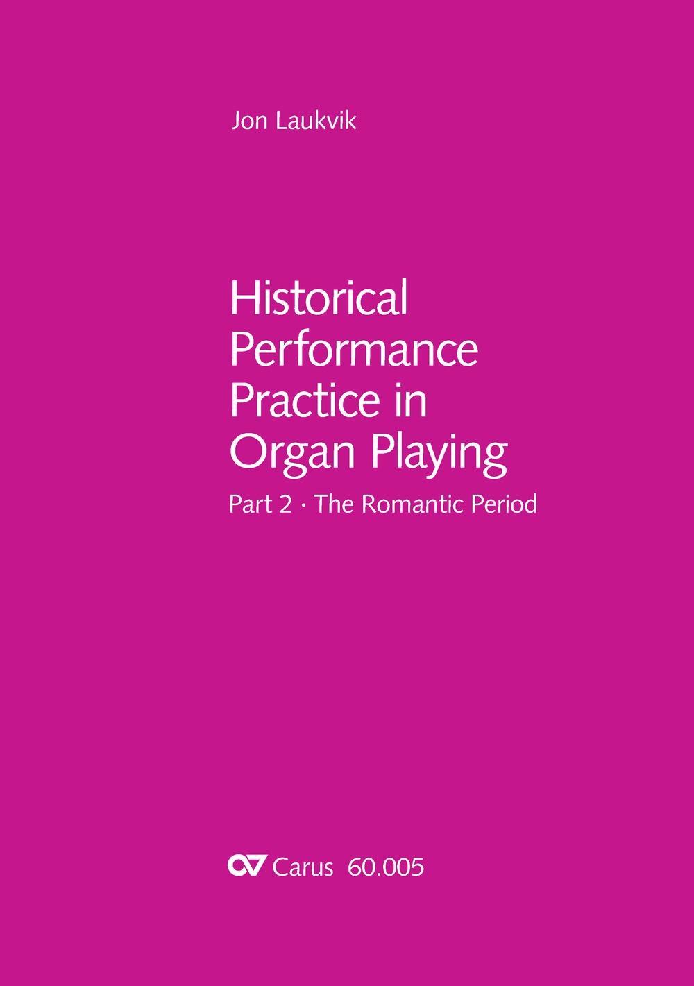 Organ and Organ playing in the Romantic period