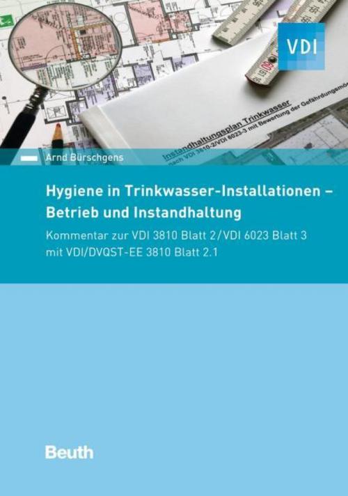 Buchcover: Hygiene in Trinkwasser-Installationen