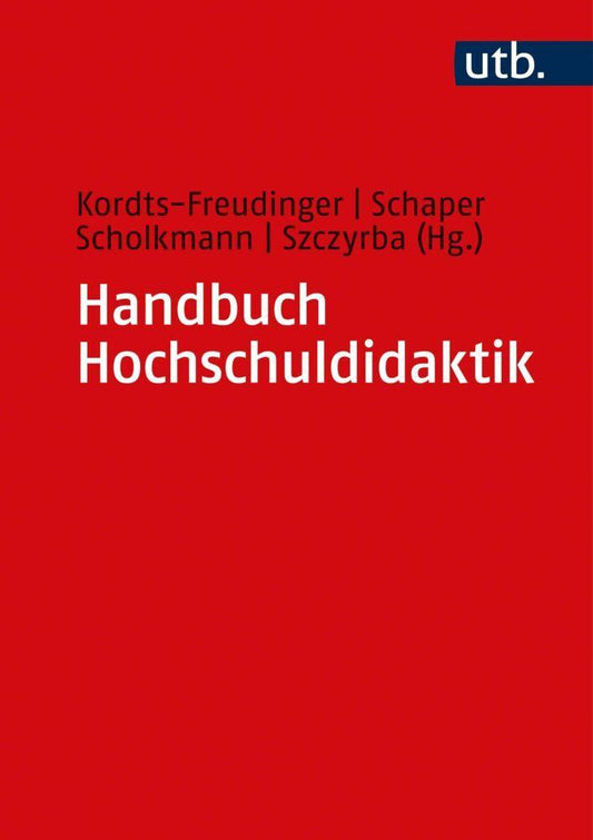 Buchcover: Handbuch Hochschuldidaktik