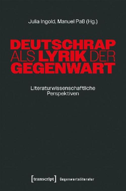 Deutschrap als Lyrik der Gegenwart
