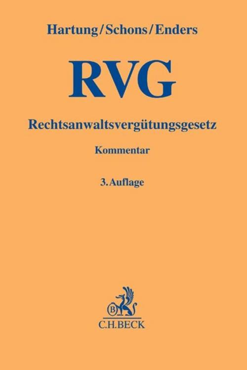 Rechtsanwaltsvergütungsgesetz. RVG