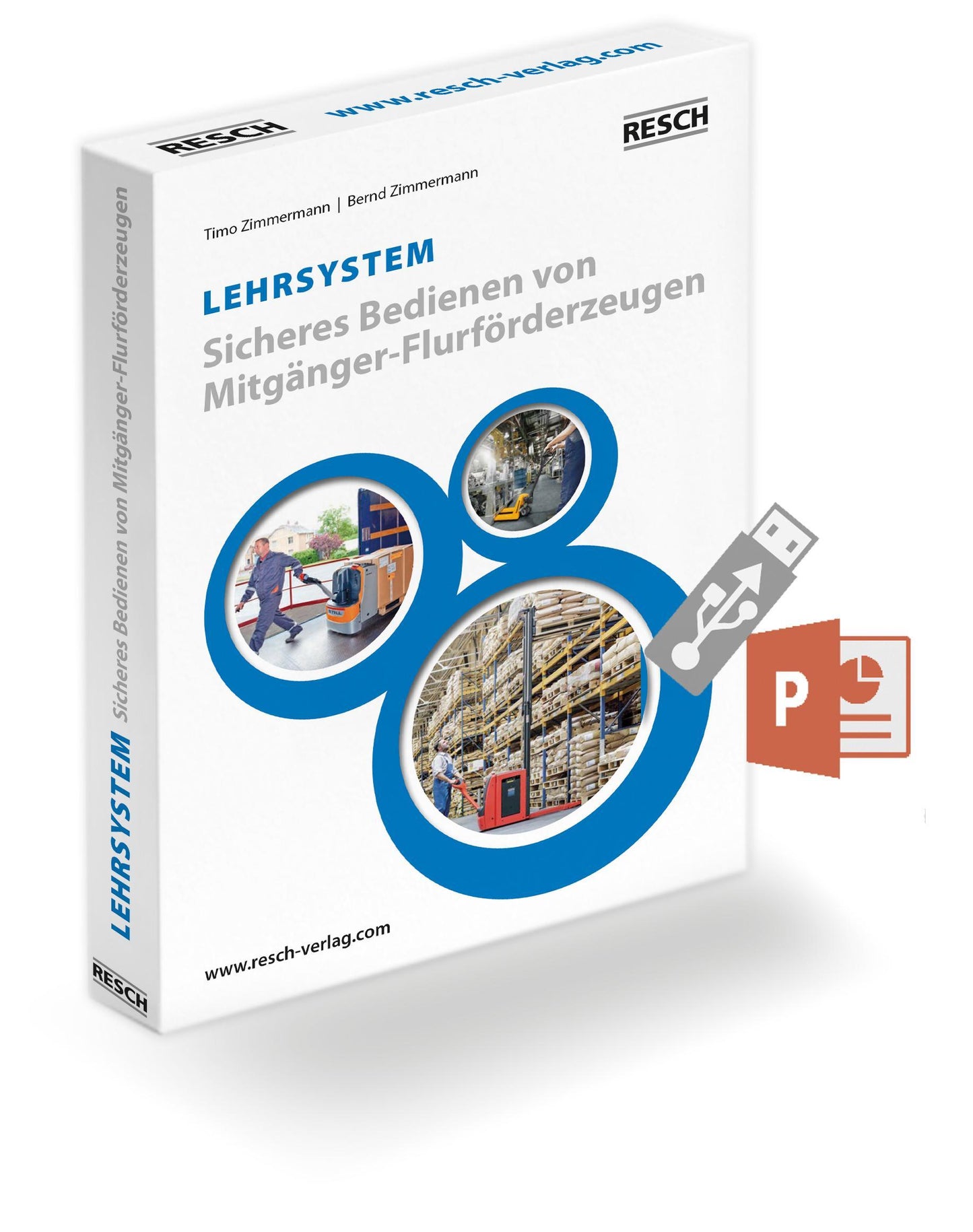 Lehrsystem 'Sicheres Bedienen von Mitgänger-Flurförderzeugen'