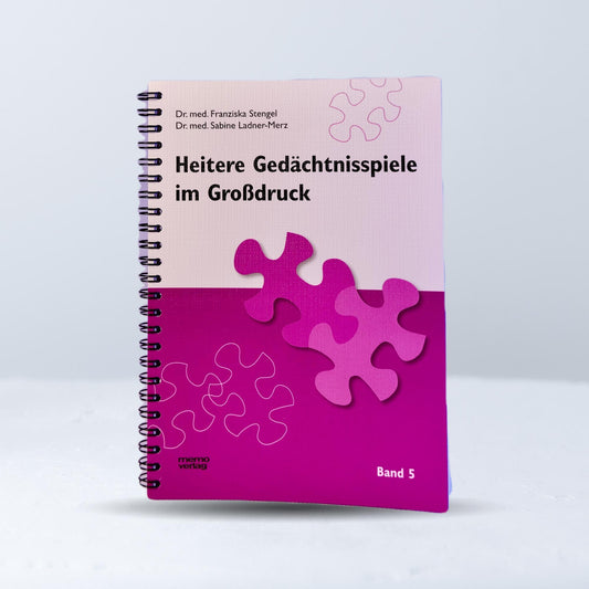 Buchcover: Heitere Gedächtnisspiele im Großdruck 5