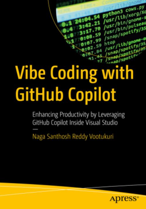 Buchcover: Vibe Coding with GitHub Copilot