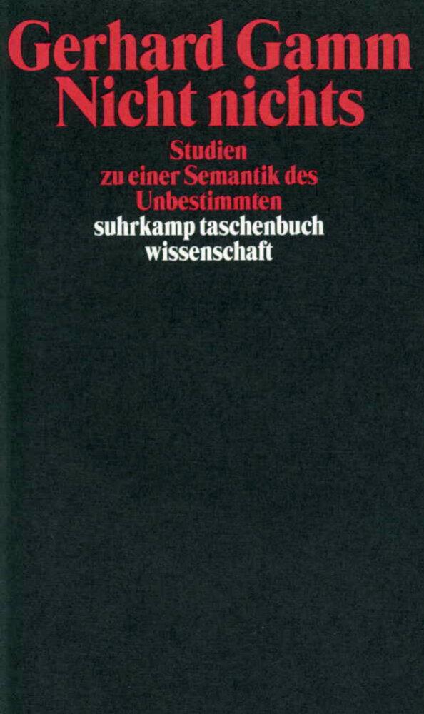 Buchcover: Nicht nichts