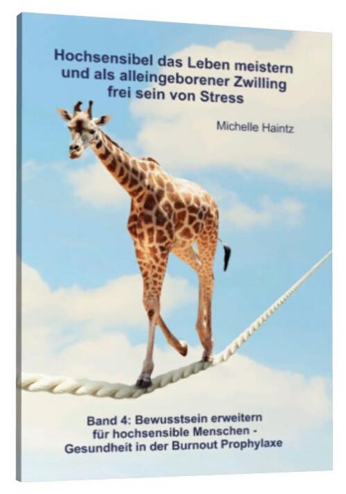 Buchcover: Hochsensibel das Leben meistern und als alleingeborener Zwilling frei sein von Stress