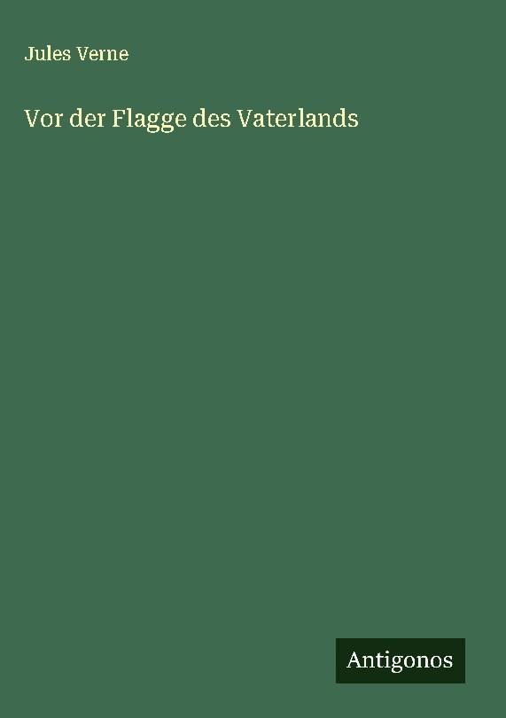 Vor der Flagge des Vaterlands