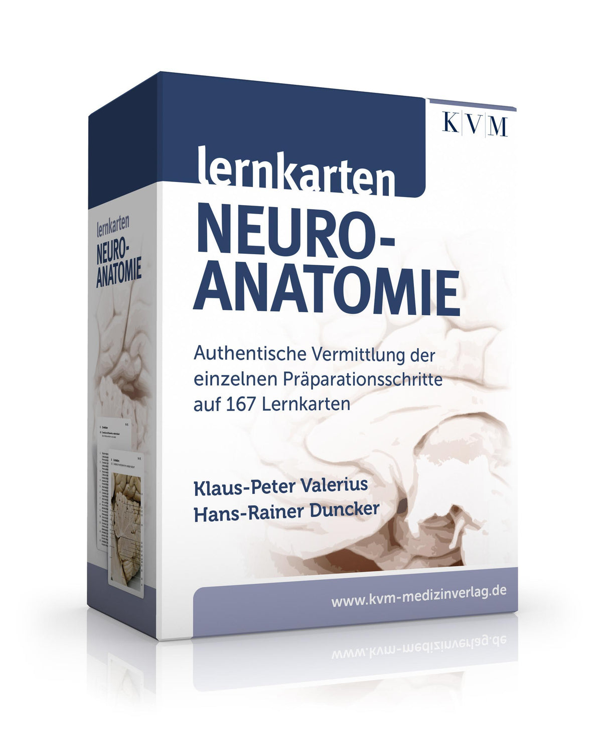Buchcover: Lernkarten Neuroanatomie