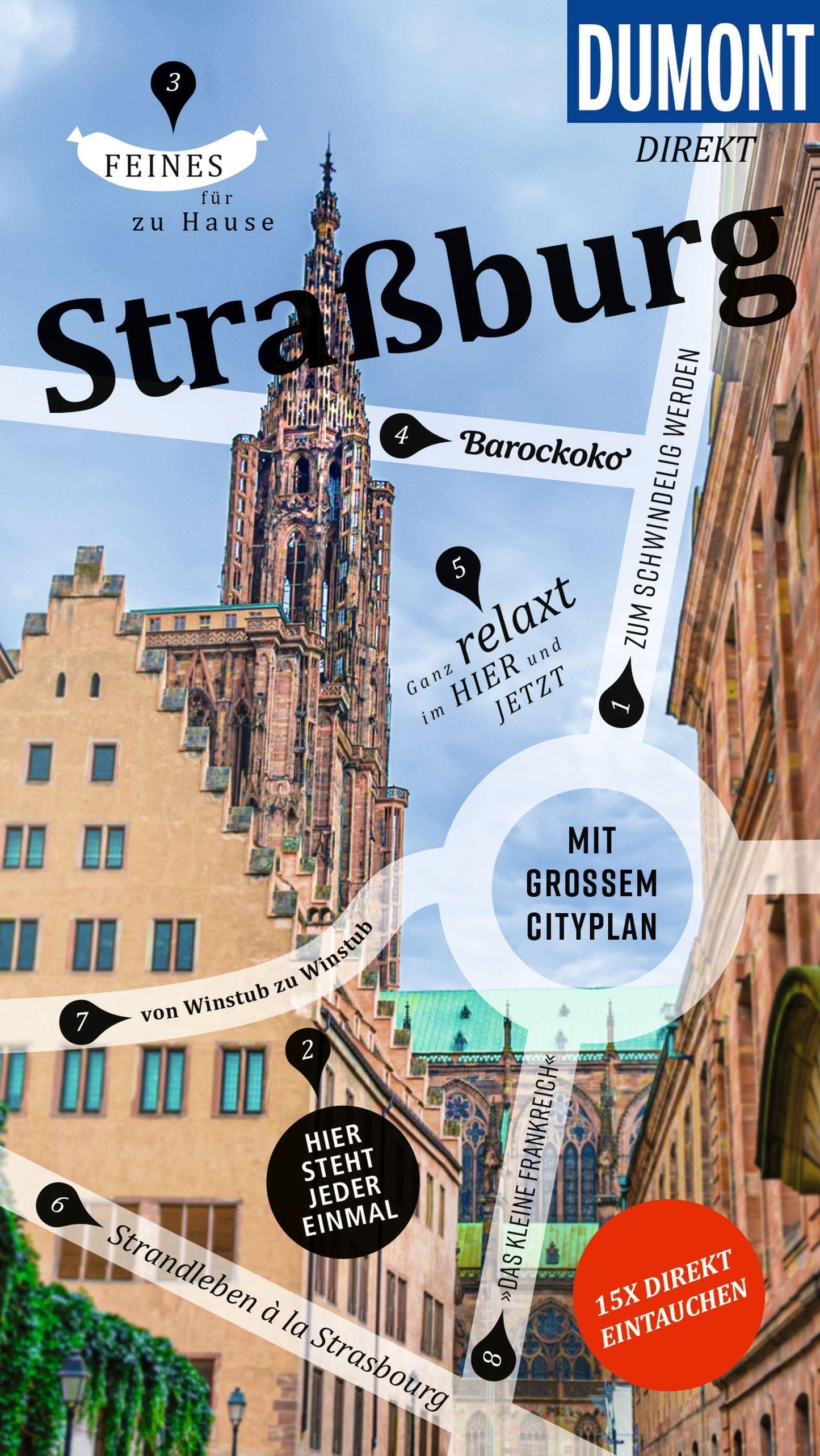 DUMONT direkt Reiseführer Straßburg