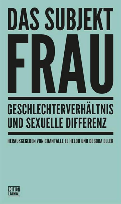 Buchcover: Das Subjekt Frau