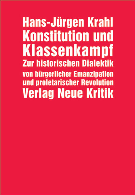 Konstitution und Klassenkampf