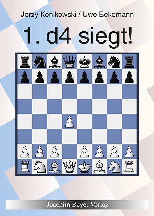 Buchcover: 1. d4 siegt!