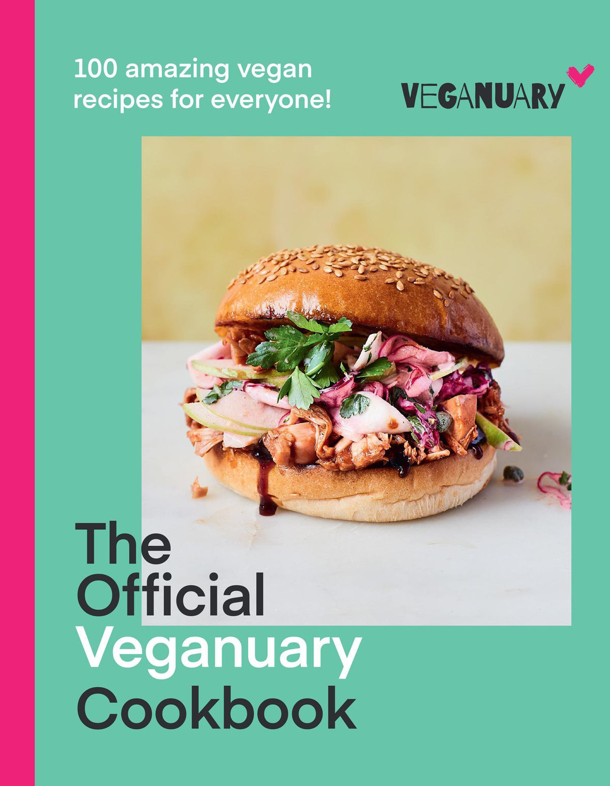 Buchcover: OFFICIAL VEGANUARY COOKBOOK HB