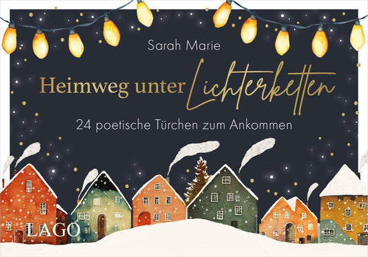 Heimweg unter Lichterketten