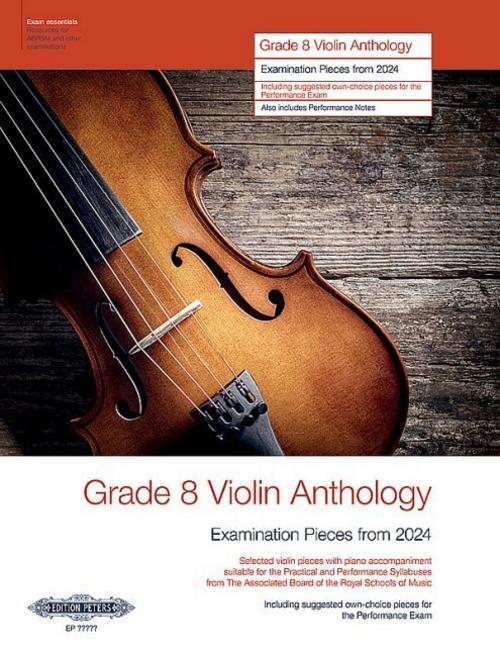 Grade 8 Violin Anthology from 2024