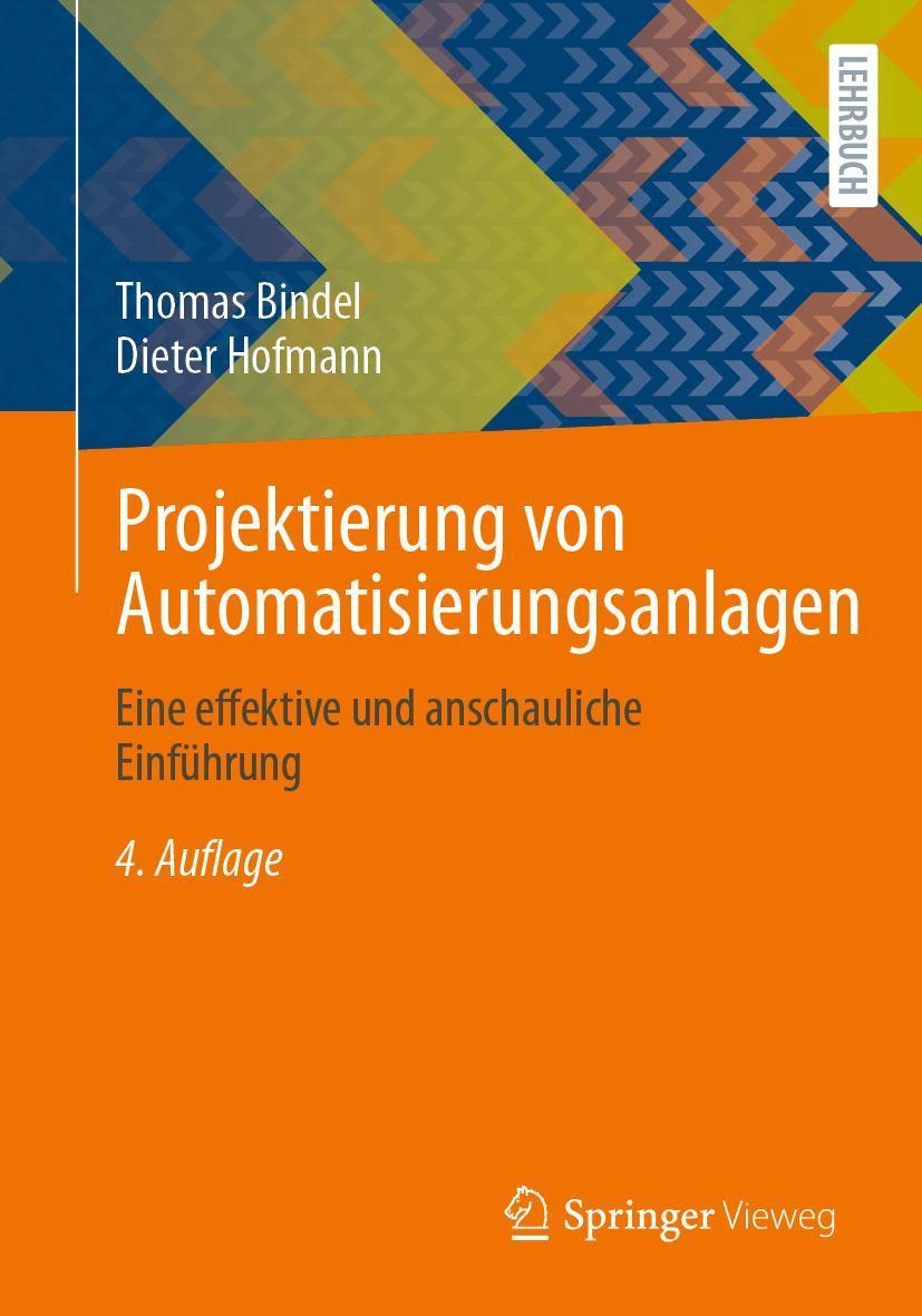 Buchcover: Projektierung von Automatisierungsanlagen