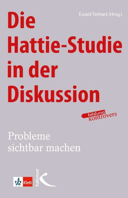 Buchcover: Die Hattie-Studie in der Diskussion