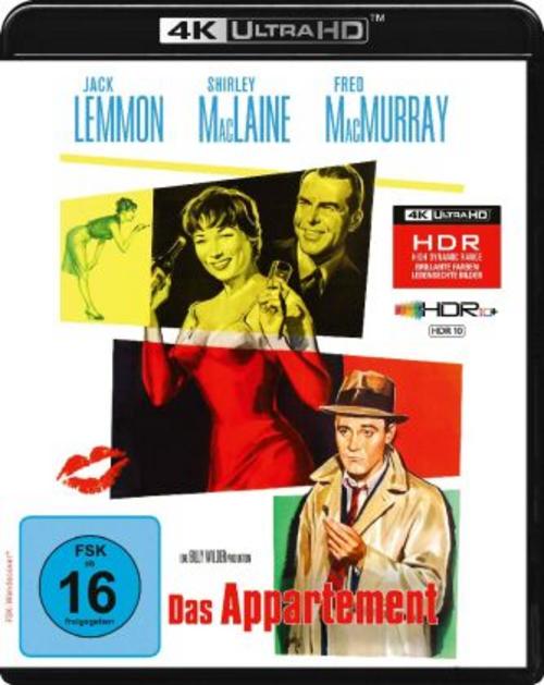 Das Appartement,1 4K UHD-Blu-ray